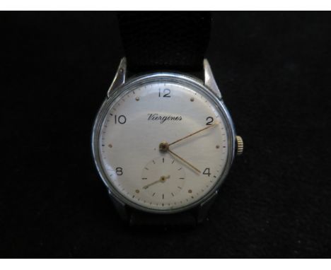 Gents Viergines rare vintage wristwatch 