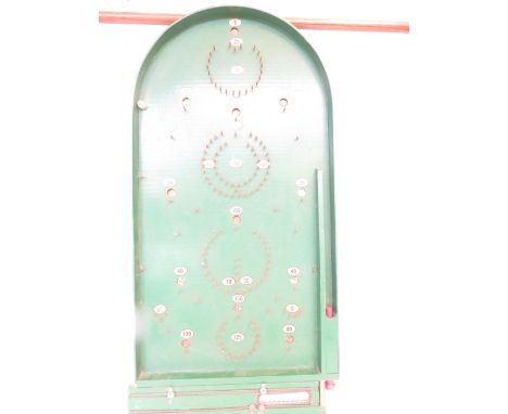 Wooden green bagatelle game 