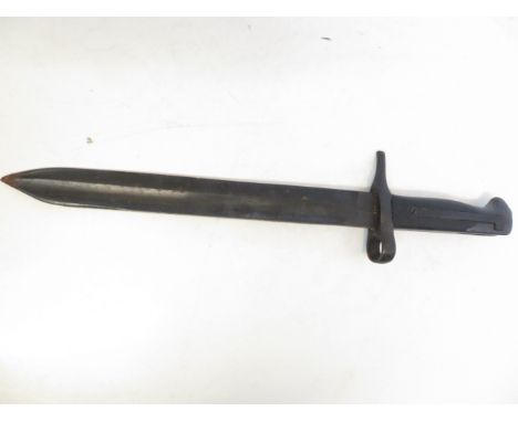 Italian wooden handled bayonet stamped TERNI (No scabbard) 