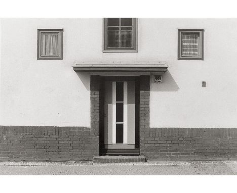 Wüst, Ulrich -- Architectural studies. 1980s. 4 vintage gelatin silver prints. Between 13,4 x 19,8 cm and 14,4 x 21,8 cm (24 