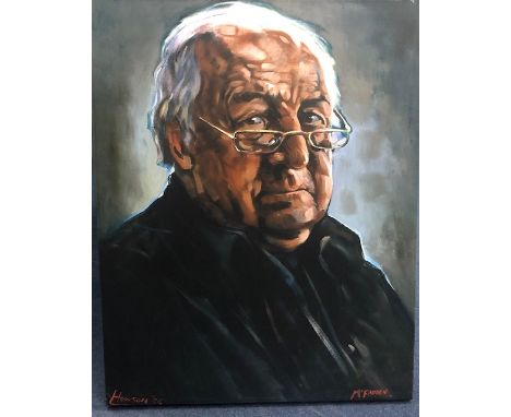 COLOUR PRINT OF A PORTRAIT OF A GENTLEMAN, 59cm x 75cm
