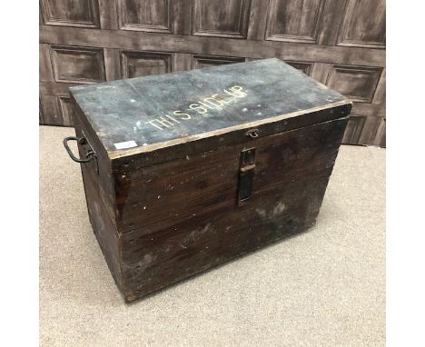 LOT OF WOODWORKING TOOLS, contained in a wood storage box