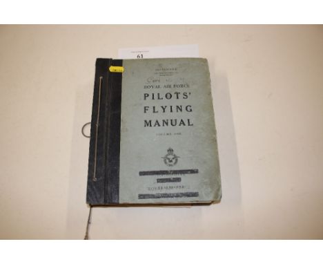 A Royal Air Force Pilots flying manual, Vol.1