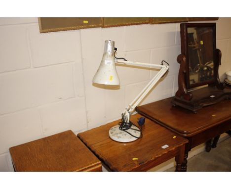 An Angle Poise style lamp