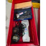 Fowler Digital Depth Gauge, Imada Digital Force Gauge, & (3) Digital Stop Watches