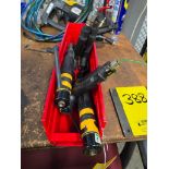 Atlas-Copco 1/4" High Speed Pneumatic Nutrunners, Models LTV009 R05-Q & HRX5-RE