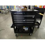 US General 5-Drawer Rolling Tool Chest w/ Misc. Hand Tools, Hammers, Drivers, & Misc., Flip Top Lid