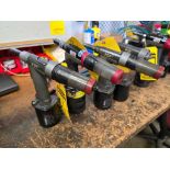 (4) Pneumatic Emhart Pop Riveters