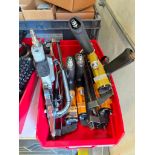(4) Pneumatic Ring Clip Guns; (1) Woodpecker, Model C77XE, & (3) Stanley, Model SC77XE
