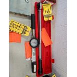 (2) 1/2" Torque Wrenches; Tekton & Tohnichi Dial Indicator Type