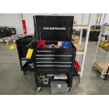 US General 5-Drawer Rolling Tool Chest w/ Hand Tools, Sockets, Drivers, & Misc., Flip Top Lid
