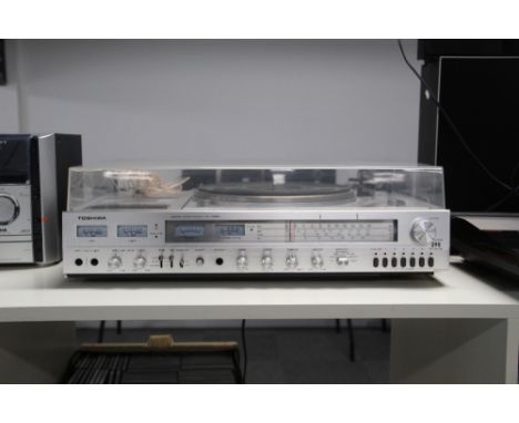 A Toshiba Vintage music centre - general age related  , a cool retro item