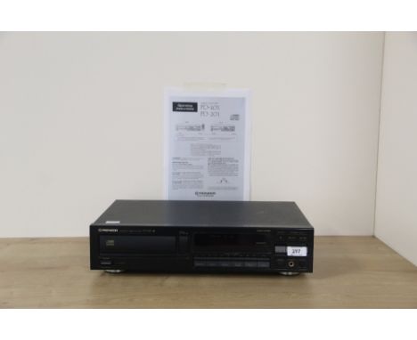 A Pioneer PD-101 Compact Disc Player   Good working condition - solid entry level player with  PEA1030 laser unit as used in 