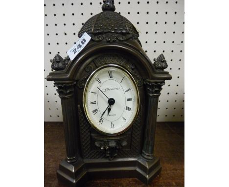 Heavy reproduction mantel clock