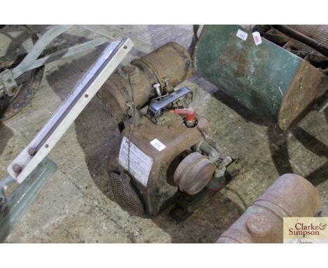 An old Villiers petrol engine 