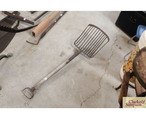 A sugar beet fork