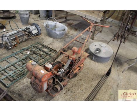 A Howard Bantam rotovator with Villiers engine 