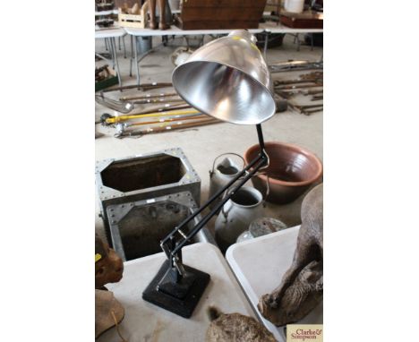 A vintage Angle Poise type lamp