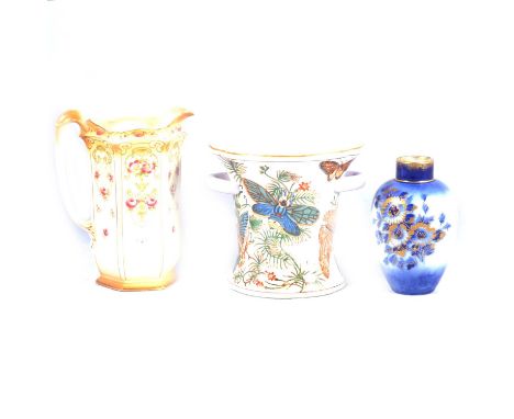 Quantity of decorative ceramics, including, Nao figurine, etc.