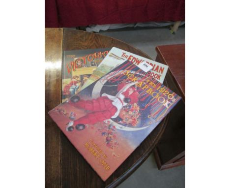 Three 20th century copies of vintage scrap books