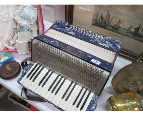 A 24 bass Pietro piano accordion