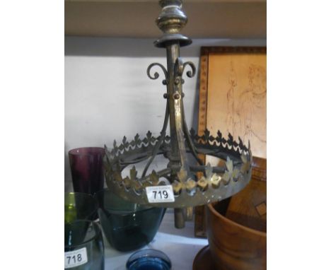 A 19th century gothic ceiling light