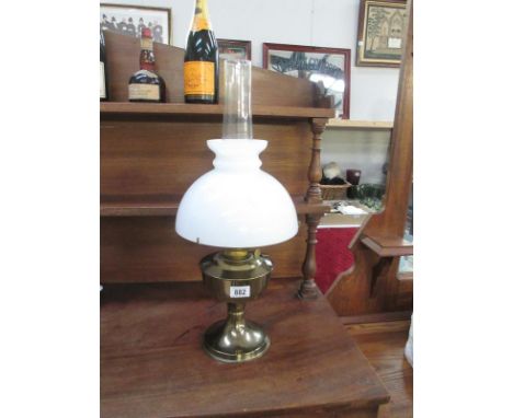 An oil lamp