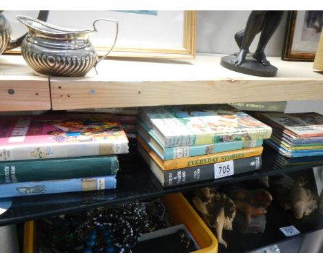 A quantity of vintage children's books