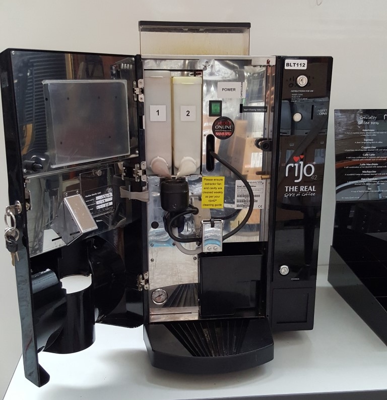 1 x Rijo 42 Brasil RSD Touch Bean to Cup Coffee Machine Ref BLT112