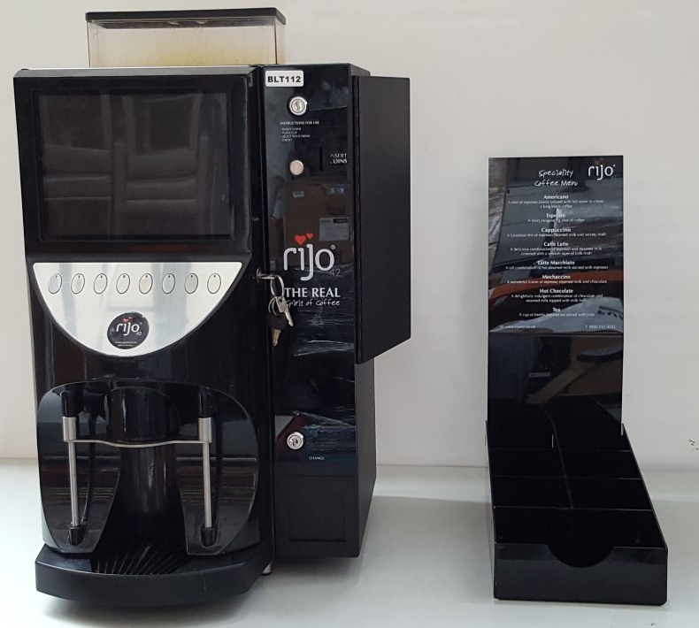 1 x Rijo 42 Brasil RSD Touch Bean to Cup Coffee Machine Ref BLT112