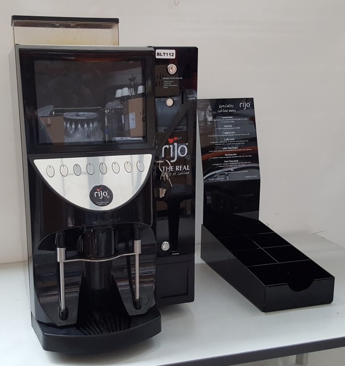 1 x Rijo 42 Brasil RSD Touch Bean to Cup Coffee Machine Ref BLT112