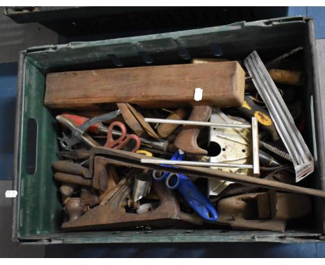 A Collection of Various Vintage and Later Tools to comprise Sander, Planes Etc 