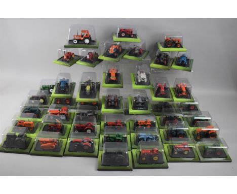 A Collection of 45 Hatchett Diecast Tractor Toys, All in Original Boxes 