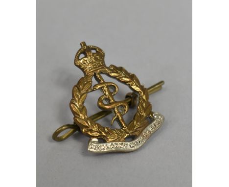 A Vintage Royal Army Medical Corps Cap Badge 