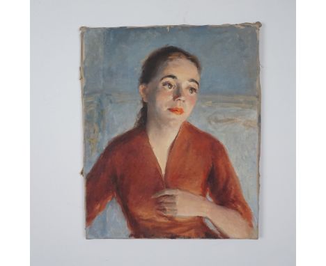 20th-century painting by Palm Beach artist Annette Krauss Rose, who studied under Tonalist and Impressionist Frank Vincent Du