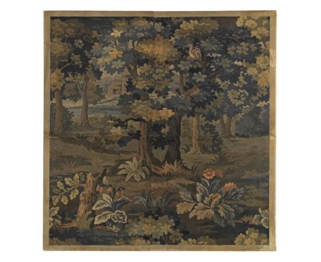 FRENCH SCHOOL, 18TH CENTURYCartoon for a Verdure tapestry Gouache on paper with pencil numbers, 151 x 148cm (59 7/16 x 58 1/4