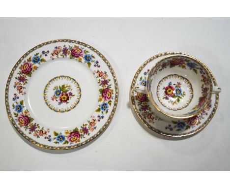 An extensive Royal Grafton dinner and tea service, in the Malvern pattern