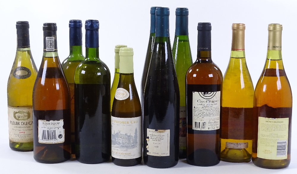 12 bottles of various wine