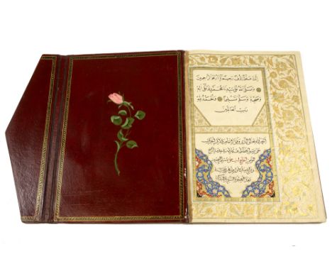 DALA'IL AL-KHAYRAT, AL-JAZULI ( D. 1465), OTTOMAN TURKEY 20TH CENTURY   Arabic and Ottoman Turkish manuscript on paper, a lar