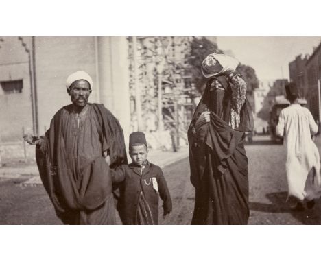 World.-  [Photograph Albums], 4 vol., approximately 183 mounted albumen and silver gelatin photographs including one panorama