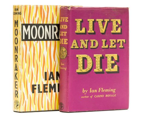 Fleming (Ian) Live and Let Die, first edition, third impression, occasional spotting, original boards, slight shelf-lean, cov