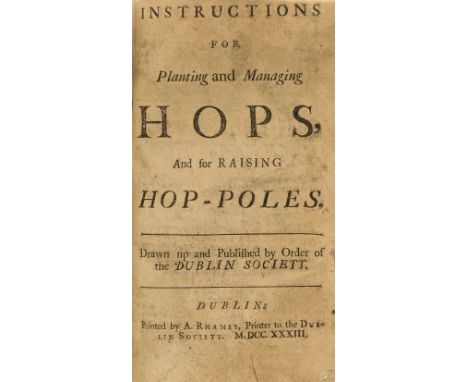 Newton (Sir Isaac).- Robinson (Bryan) A Short Essay on Coin, 22p., first edition, with final blank but not 8pp. Appendix, [Go