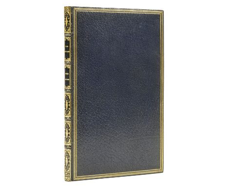 Coleridge (Samuel Taylor) Remorse. A Tragedy, first edition, occasional light spotting or soiling, later blue morocco, gilt, 