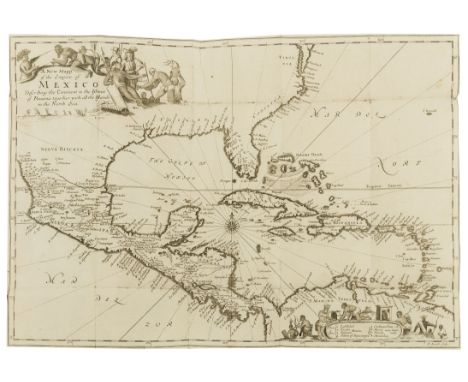 Americas.- Central America.- Gage (Thomas) A New Survey of the West-Indies..., third edition, folding engraved map, lacking f