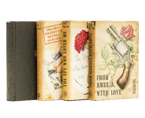 Fleming (Ian) From Russia, With Love, light spotting to endpapers, covers mottled, jacket spine browned, spine chipped and cr