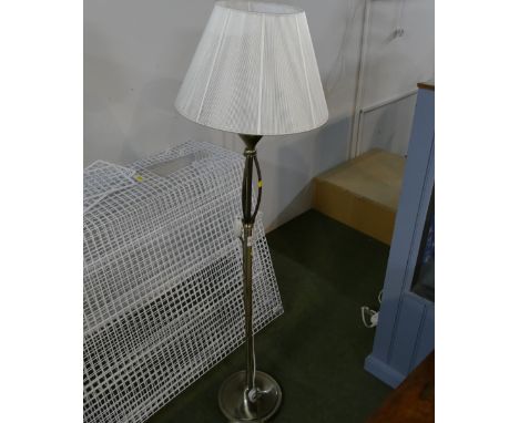 Modern metal standard lamp