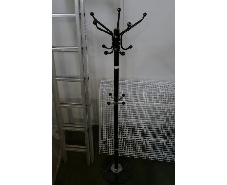 Retro black coat stand