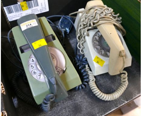 Two PO telephones, Model 2/722