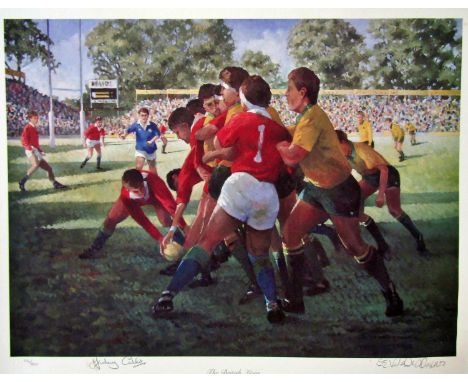 Sheree Valentines Daines - 'The British Lions', limited edition print, numbered 106/850, signed by the artist and signed by F
