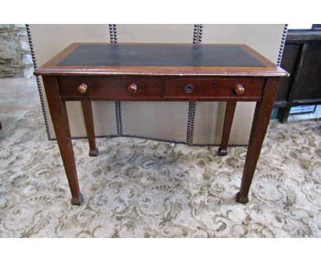 A collection of seven pieces of furniture, tray top table, circular three tier occasional table, drop leaf bobbin leg table, 